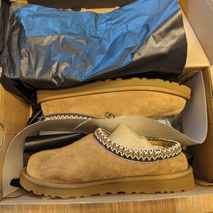 NWT UGG Tasman Slippers, Chestnut/Brown Men's 8/Women's 9 US
